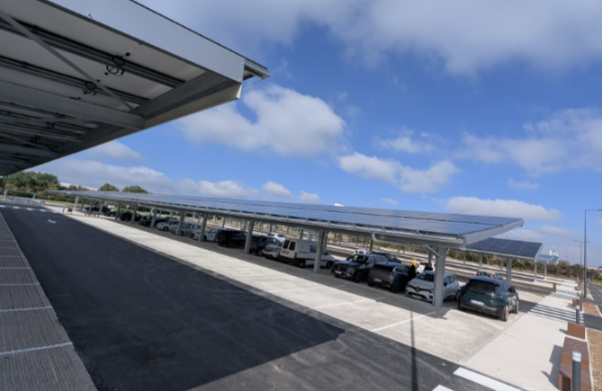 Centrale Photovoltaïque PV parking APER S21 Bureau d'étude dijon bourgogne décarbonation conseil AMO