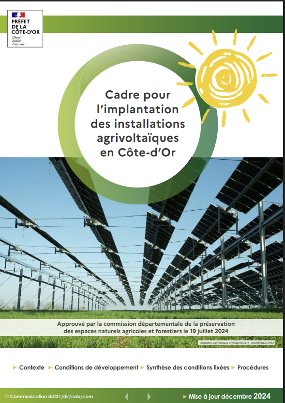 AMO photovoltaïque bourgogne côte d'or