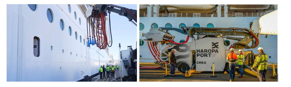 Exemple sur le port de Marseille & Le Havre