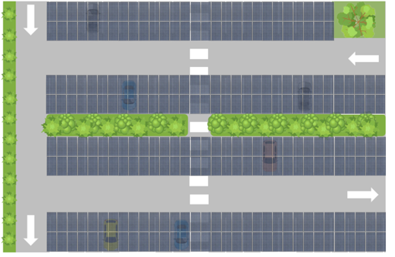 Maitre d'œuvre parking PV